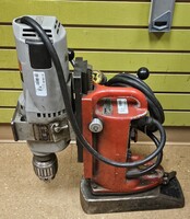 Milwaukee 4297-1 Heavy Duty Electromagnetic Drill Press with Drill Stand