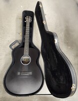 Martin & Co. OMXAE Black Acoustic Electric Guitar w/ Hard Shell Case