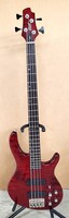 2006 Cort A4 Artisan Series Neck-Through Electric Bass Guitar - Red