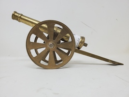 Vintage Brass Canon Figurine / Antique Toy