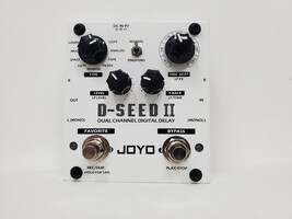 JOYO D-SEED-II Multi Stereo Delay Pedal 8 Delay Modes Dual Channel