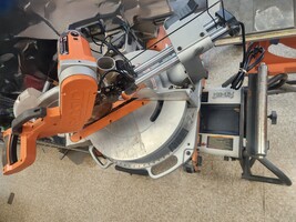 Ridgid 15 Amp 12 in Sliding Compound Miter Saw with Adjustable Laser - mx1290lza