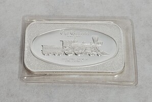  Madison Mint The General Train 1862-1972 .999 Fine Silver One Troy Ounce Bar