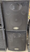 PAIR - Behringer Eurolive S1220 High-Performance PA Speakers 280W