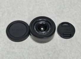 Panasonic Lumix G Vario 1:3 5-5.6 12/32mm ASPH Mega O.I.S Camera Lens with Caps 