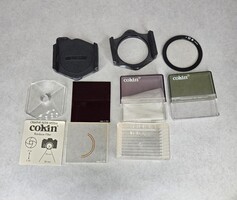 Lot of Cokin Accessories A 005 Filter Rainbow Filter Mounts Cases 