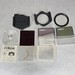 Lot of Cokin Accessories A 005 Filter Rainbow Filter Mounts Cases 