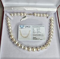  14K Yellow Gold Baroque Cultured South Sea Pearl 18 Inch Necklace Chain 84.8G